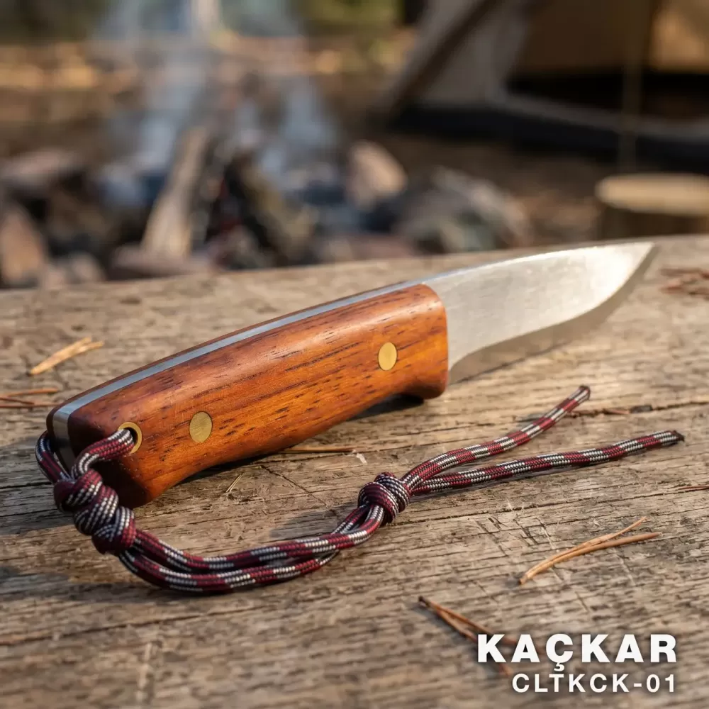 El Yapımı Kaçkar Kamp Bıçağı | Yerli Üretim | Paslanmaz Çelik - CLTKCK-01