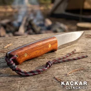 El Yapımı Kaçkar Kamp Bıçağı | Yerli Üretim | Paslanmaz Çelik - CLTKCK-01