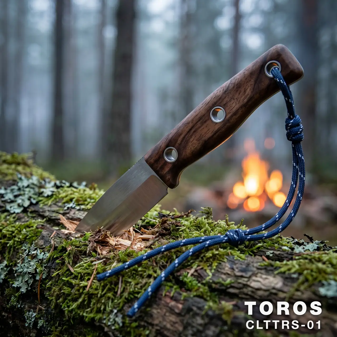 El Yapımı Toros Kamp Bıçağı | Yerli Üretim | Paslanmaz Çelik - CLTTRS-01