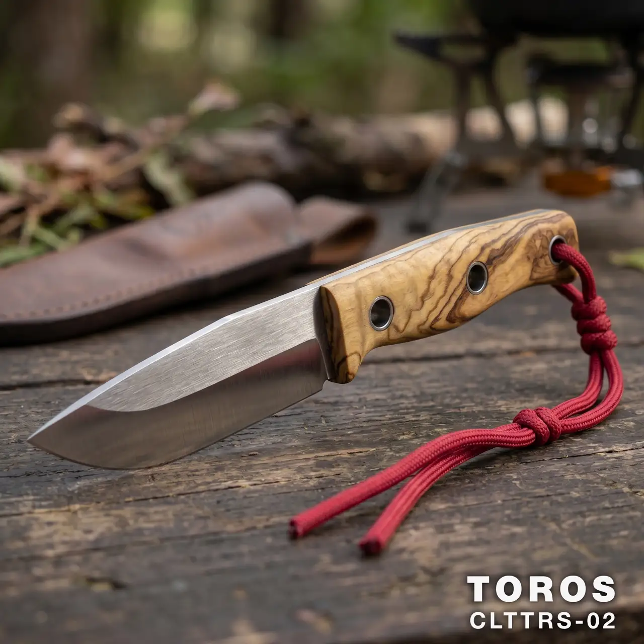 El Yapımı Toros Kamp Bıçağı | Yerli Üretim | Paslanmaz Çelik - CLTTRS-02