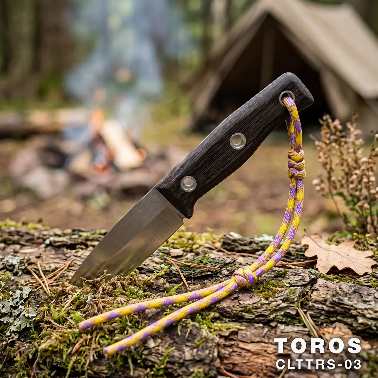 El Yapımı Toros Kamp Bıçağı | Yerli Üretim | Paslanmaz Çelik - CLTTRS-03